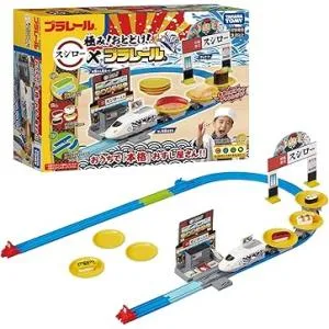 タカラトミー 『 プラレール 極み おとどけ スシロー × プラレール 』 電車 列車 おもちゃ 3歳以上 玩具安全基準合格 STマーク認証