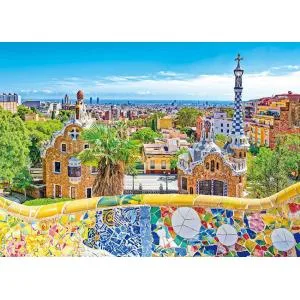 ジグソーパズル 500ピース ガウディの庭 グエル公園 ーバルセロナー APP-500-342