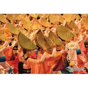 ジグソーパズル 300ピース 徳島県徳島市「徳島市阿波踊り」 CUT-300-603