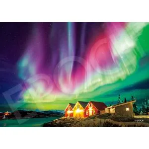 ジグソーパズル 500ピース オーロラ輝く夜空―ノルウェー EPO-52-807