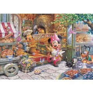 ジグソーパズル 500ピース ミッキーのベーカリーショップ ミッキー&フレンズ TEN-D500-632