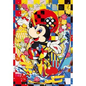 ジグソーパズル 1000ピース MICKEY COLLAGE (ARTIST SERIES BY MIKA PIKAZO) ミッキー&フレンズ TEN-D1000-913