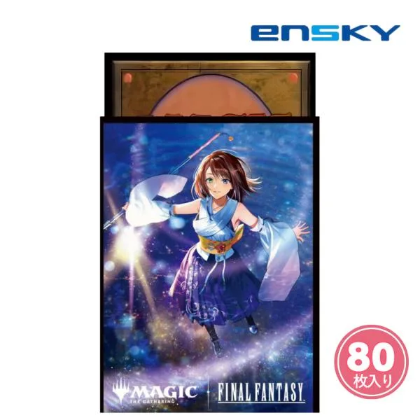 FINAL FANTASY チョコボ・バンドル スピラの希望、ユウナ スリーブ レギュラーサイズ サプライ 保護 MTGスリーブ エンスカイ MFS-70