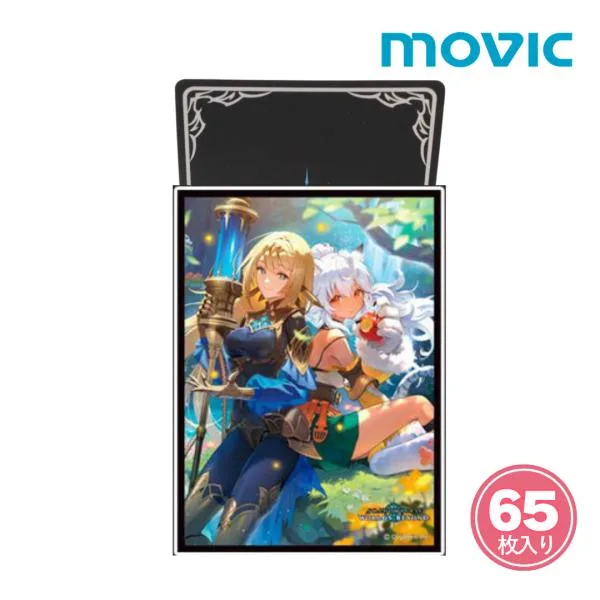 Shadowverse Worlds Beyond シャドウバース 恩愛の大地 テトラ&ラティカ スリーブ レギュラーサイズ サプライ 保護 ムービック MT2452