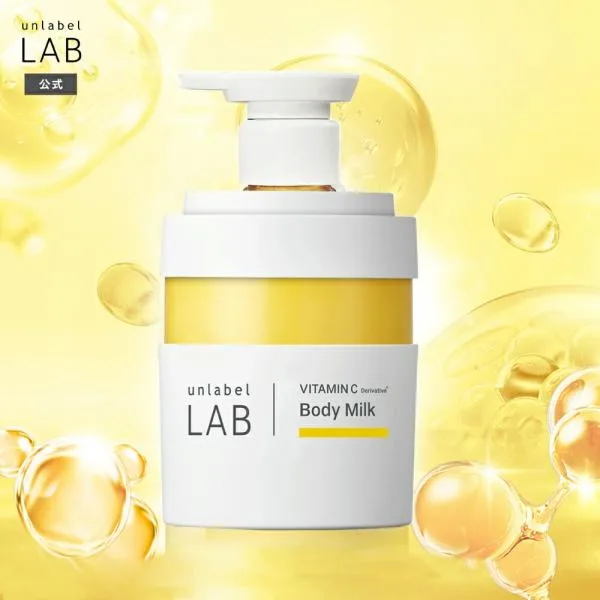 ボディミルク ビタミンC アンレーベルラボ Vクリーミーモイスト 300g アンレーベル unlabel lab 日本製 乾燥 集中 公式 新商品
