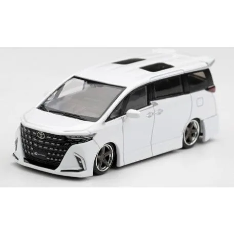 MINI-GT 1/ 64 Toyota アルファード 40 KUHL ホワイト(右ハンドル)(MGT01339-R)ミニカー 返品種別B