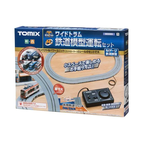 トミックス (N) 90099 ワイドトラム鉄道模型運転セット 返品種別B