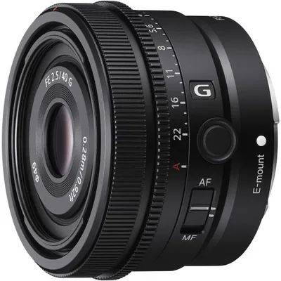 ソニー FE 40mm F2.5 G ※Eマウント用レンズ(フルサイズミラーレス対応) SEL40F25G 返品種別A