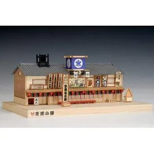 ウッディジョー 1/ 120 木製模型 芝居小屋木製組立キット 返品種別B