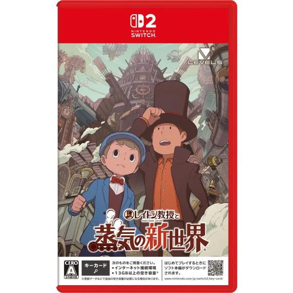 レベルファイブ (封入特典付)(Switch2)レイトン教授と蒸気の新世界 返品種別B