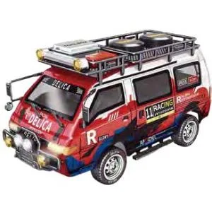 APECAR 1/ 24 2WD RC CAR DELICA Red 電動RC完成セット(JXC5813B-R)ラジコン 返品種別B