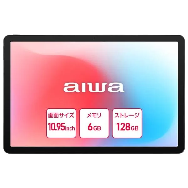 aiwa|アイワ 10.95型 Androidタブレット aiwa tab AS11L-2 (Android 15/ メモリ 6GB/ ストレージ 128GB/ SIMフリー)−ブラック JA5-TBA1102 返品種別A