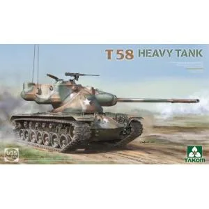 タコム 1/ 35 T58 重戦車(TKO2204)プラモデル 返品種別B