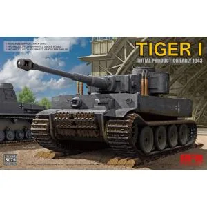 ライフィールドモデル 1/ 35 タイガーI 重戦車 極初期型 100号車 ”1943年前半”(RFM5075)プラモデル 返品種別B