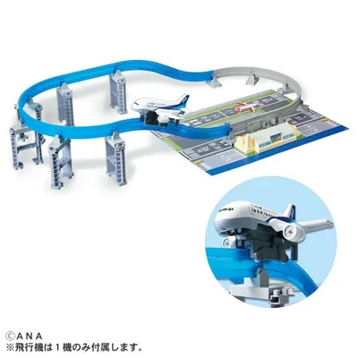 タカラトミー プラレールエアー 空をぐるっと! ANA旅客機セットプラレール 返品種別B