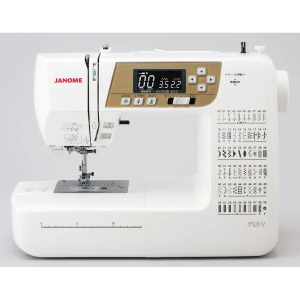 ジャノメ コンピュータミシン JANOME JN831 W 返品種別A