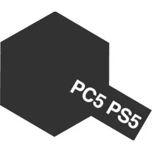 タミヤ ポリカーボネートスプレー PS-5 ブラック(86005)塗料 返品種別B