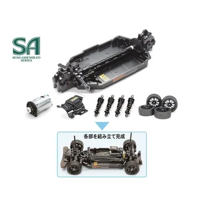 タミヤ 1/ 10 電動RCカー組立キット ファーストトライ RCキット (オンロードカータイプTT-02シャーシ)(57986)ラジコン 返品種別B