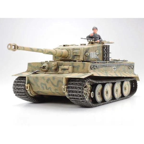 タミヤ 1/ 35 ミリタリーミニチュアシリーズ No.194 ドイツ重戦車 タイガーI 中期生産型(35194)プラモデル 返品種別B