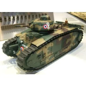 タミヤ 1/ 35 ミリタリーミニチュアシリーズ フランス戦車B1 bis(35282)プラモデル 返品種別B