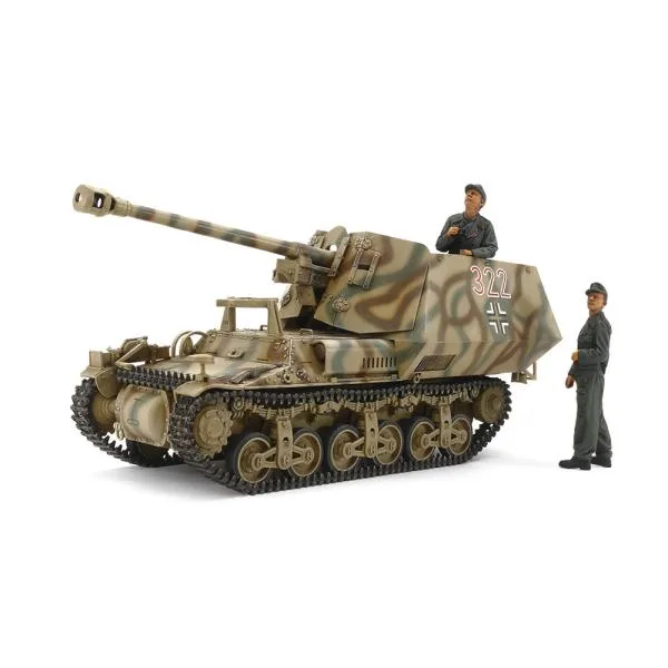タミヤ 1/ 35 ミリタリーミニチュアシリーズ No.370 ドイツ対戦車自走砲 マーダーI(35370)プラモデル 返品種別B