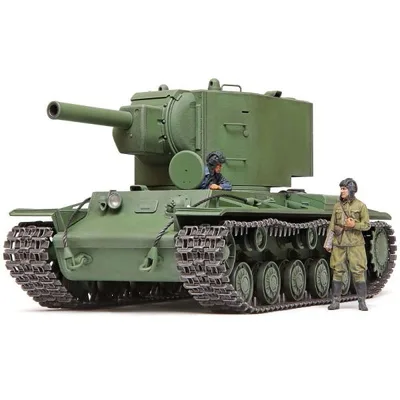 タミヤ 1/ 35 ソビエト重戦車 KV-2(35375)プラモデル 返品種別B