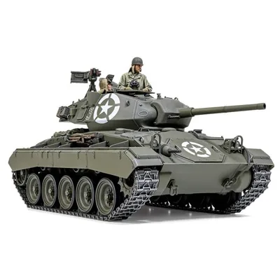 タミヤ 1/ 35 ミリタリーミニチュアシリーズ No.391 アメリカ軽戦車 M24 チャーフィー(ヨーロッパ戦線)(35391)プラモデル 返品種別B