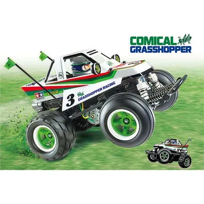 タミヤ 1/ 10 電動RC組立キット コミカルグラスホッパー (WR-02CBシャーシ)(58662)ラジコン 返品種別B