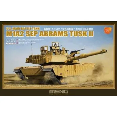 モンモデル 1/ 72 アメリカ主力戦車 M1A2 SEP エイブラムス TUSK II (アキュレートカラーバージョン)(M72-003A)プラモデル 返品種別B