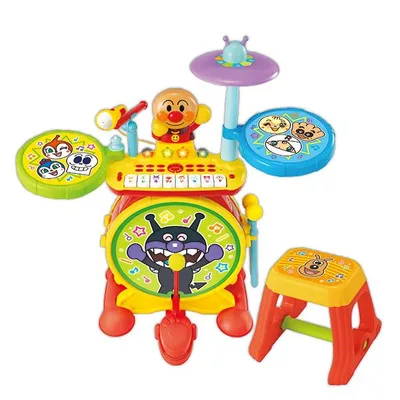 ジョイパレット アンパンマン NEWノリノリライブBIG電子ドラム&キーボードそれいけ! アンパンマン 返品種別B