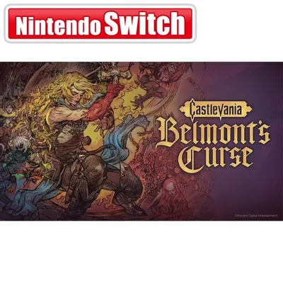 コナミデジタルエンタテインメント (Joshinオリジナル特典付)(Switch)Castlevania: Belmont's Curse Midnight Edition(10月16日以降出荷分) 返品種別B