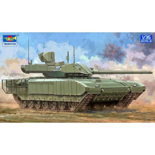 トランペッター 1/ 35 ロシア連邦軍 T-14主力戦車 Mod.2022(09615)プラモデル 返品種別B
