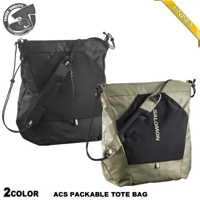 サロモン エーシーエス パッカブル トート バッグ ユニセックス バッグ 2026FW SALOMON ACS PACKABLE TOTE BAG 2カラー LC2709600 LC2868600