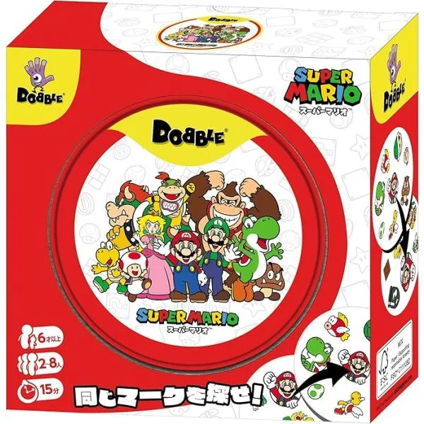 ドブル スーパーマリオ (ボードゲーム カードゲーム) 6歳以上 15分程度 2-8人用