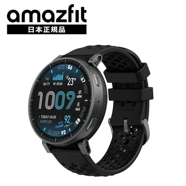 期間限定価格 アマズフィット Amazfit Active Max スマートウォッチ アマズフィット 日本正規品 心拍 睡眠 健康管理 スポーツ ナビ 音声操作 AI 運動管理