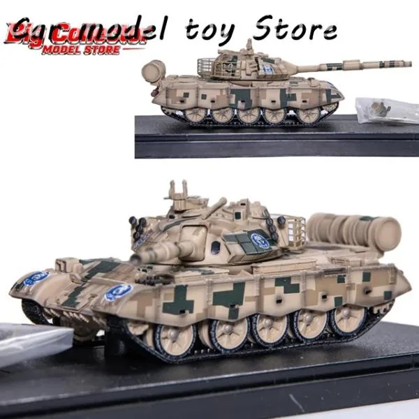 並行輸入品 ダイキャスト1:72スケールZTZ-59D主力戦車模型タイプ59戦車再生車ボーイギフト元箱
