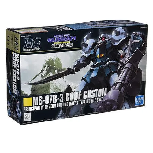 H-4573102591654 BANDAI SPIRITS HGUC MS-07B3 Gouf Custom (Mobile Suit Gundam 08th MS Platoon)