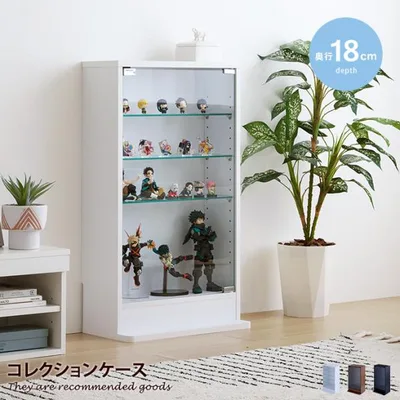 コレクションケース コレクションシェルフ シェルフ ガラスケース コンパクト 収納 フィギュア おもちゃ ディスプレイ アクセサリー アクリルスタンド 韓国