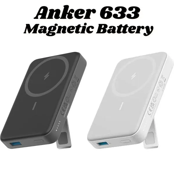 Anker 633 Magnetic Battery MagGo マグネット式ワイヤレス充電対応 10000mAh コンパクトモバイルバッテリー