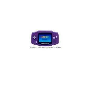 【訳あり】【送料無料】【中古】GBA ゲームボーイアドバンス 本体 バイオレット