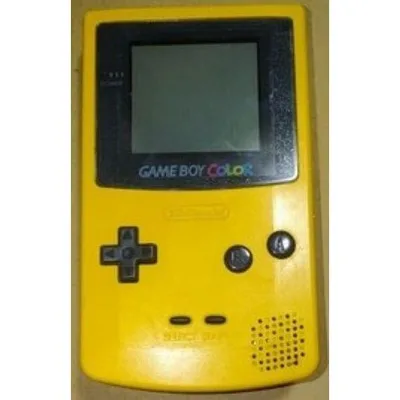 【送料無料】【中古】GB 任天堂 ゲームボーイカラー 本体 (イエロー)