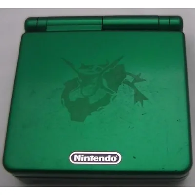 【訳あり】【付属品欠品】【送料無料】【中古】GBA ゲームボーイアドバンスSP 本体 レックウザエディション