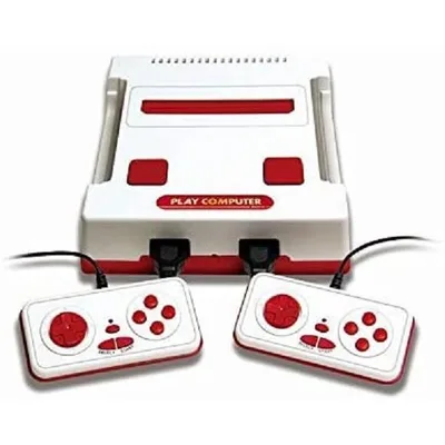 【送料無料】【中古】FC ファミコン プレイコンピューター レトロ 互換機 内蔵ゲーム118種(箱説付き)