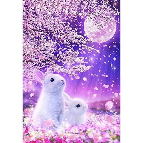 日本製 ビバリー 1000マイクロピース ジグソーパズル 恋待ちうさぎ(26*38*)M81-614 ピンク