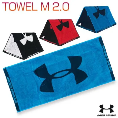 アンダーアーマー タオル 今治タオル 綿 コットン フェイスタオル 中厚 厚手 スポーツ/TOWEL M 2.0 1353581