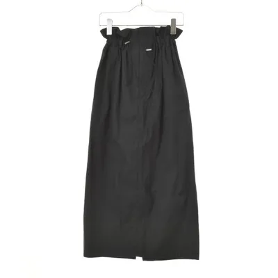 SACRA / サクラ 25SS 125123121 H.COUNT DRY GABERDINE SKIRT ギャバジンマキシ スカート