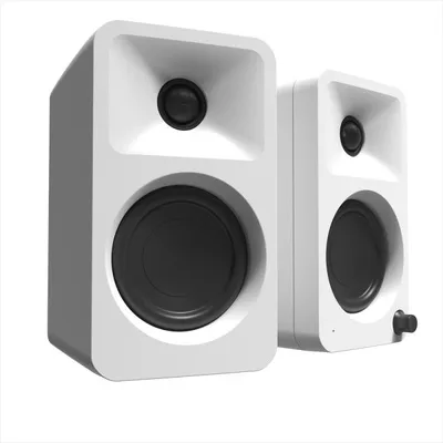 Kanto Audio デスクトップ アクティブ PCスピーカー ORA マットホワイト USB接続 Bluetooth接続 RCA アナログ DAC