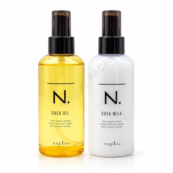 選べる2種 ナプラ エヌドット シアオイル 150ml シアミルク 150g N. 洗い流さないトリートメント ヘアオイル ヘアミルク napla