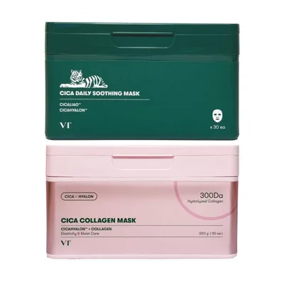 正規品 VT デイリーマスク DAILY MASK CICA シカ コラーゲン ブイティ 韓国 フェイスマスク フェイスパック