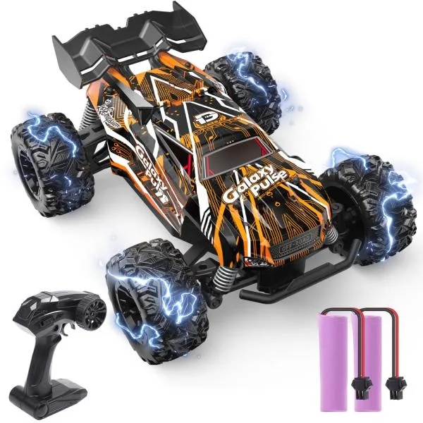 ラジコン ラジコンカー オフロード 子供向け DEERC 1/20 電動RCカー 全地形対応 2.4GHz リモコンカー 独立懸架 車おもちゃ 男の子 クリスマス プレゼント